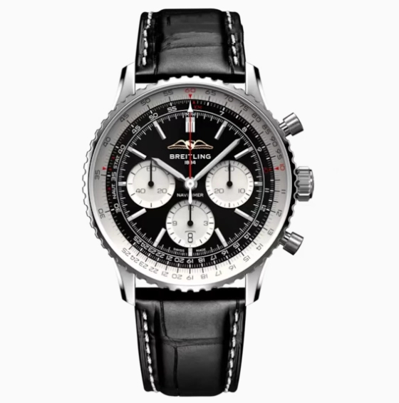 Breitling AB0138211B1P1 Navitimer black dial chronograph watch super replica