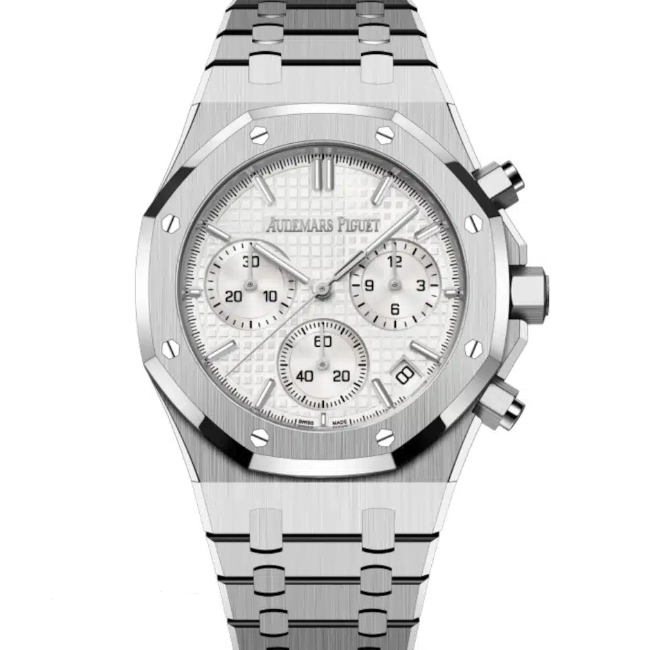 Audemars Piguet Royal Oak 26240ST white surface chronograph super replica