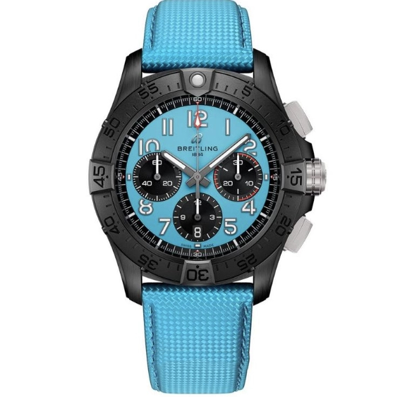 Breitling Avenger Chronograph B01 blue plate 44mm BLS factory 1:1 super replica