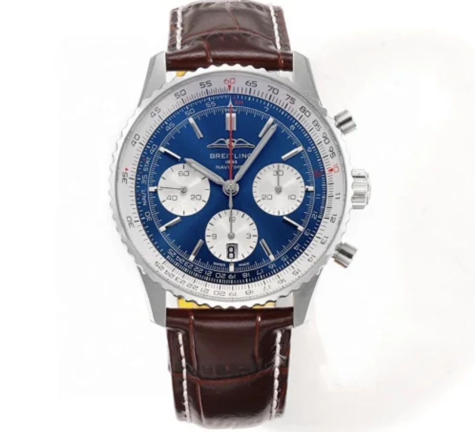 Breitling Navitimer 43mm blue plate BLS super replica