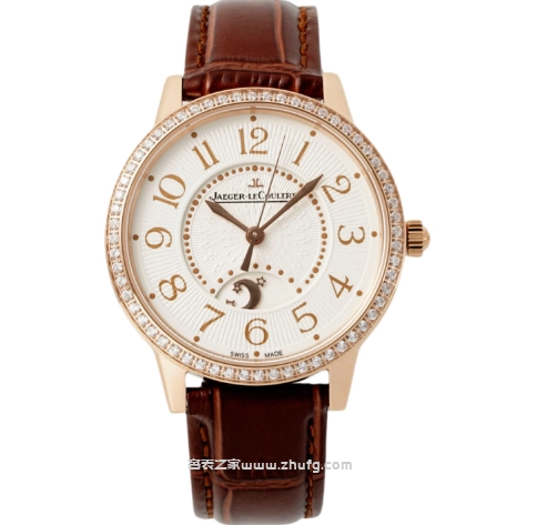 Jaeger-LeCoultre Date Q3442420 34mm Moon Phase Diamond Ring ApS Women&rsquo;s Watch