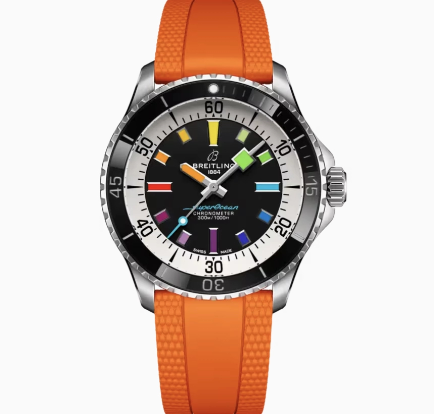 Breitling Super Ocean 42 Rainbow Face BLS Factory 1:1 Replica