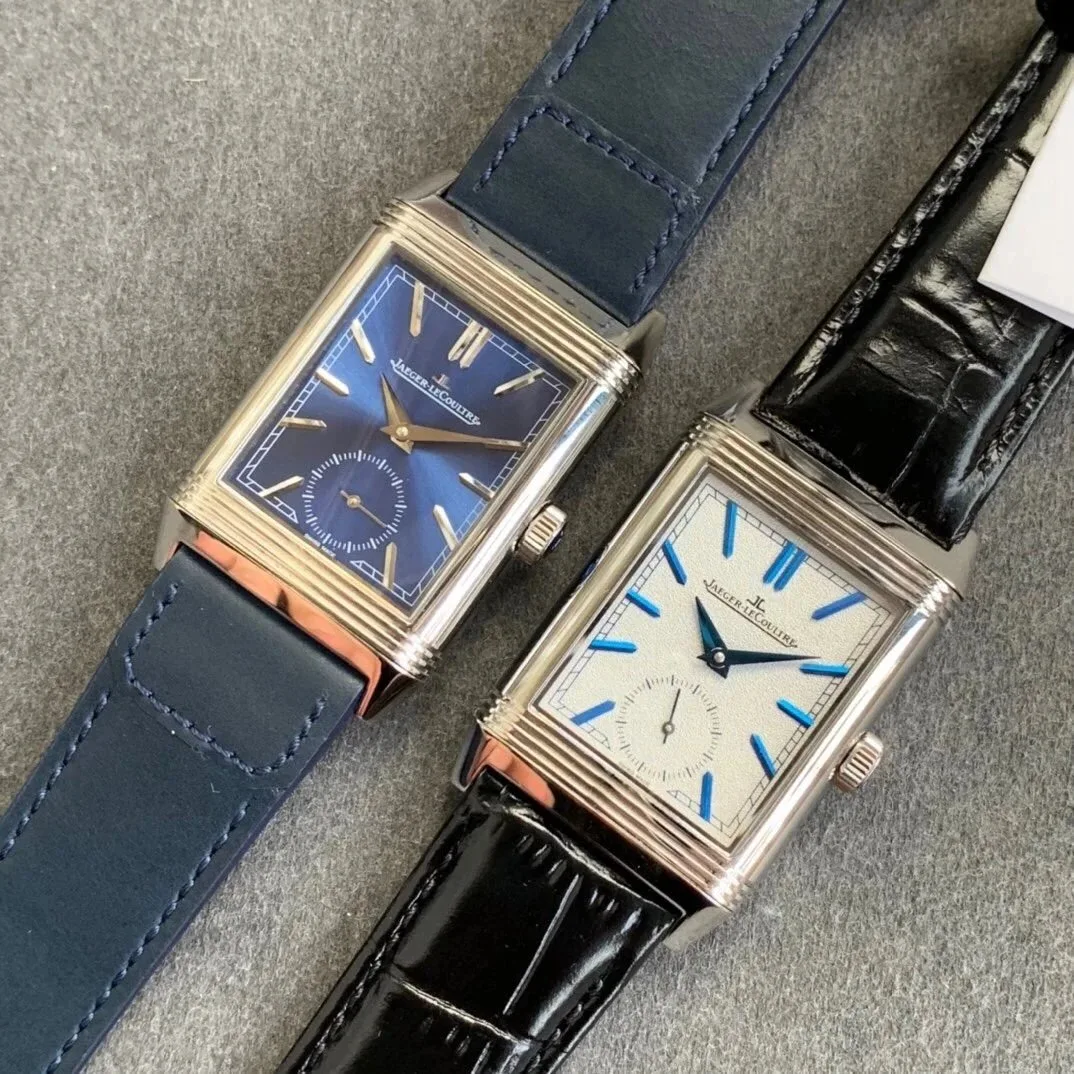 Jaeger-LeCoultre Reverso dual time zone Q3908420 49mm small three-hand MG factory integrated double-sided replica